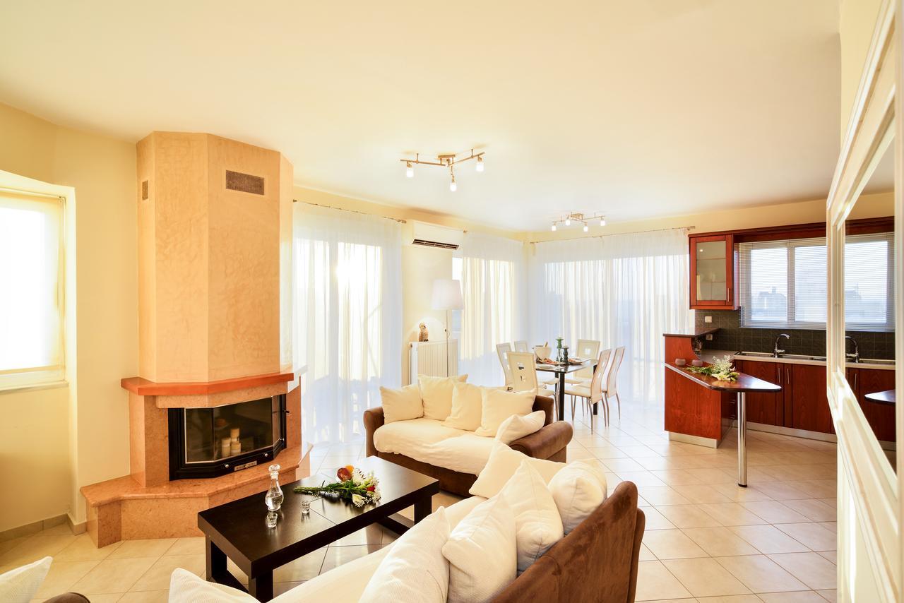Elia Selinou Apartman Hriszí Aktí Haniá Kültér fotó